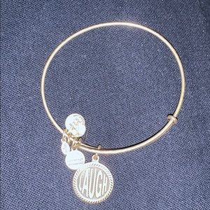 “Laugh” Gold Alex & Ani Bracelet